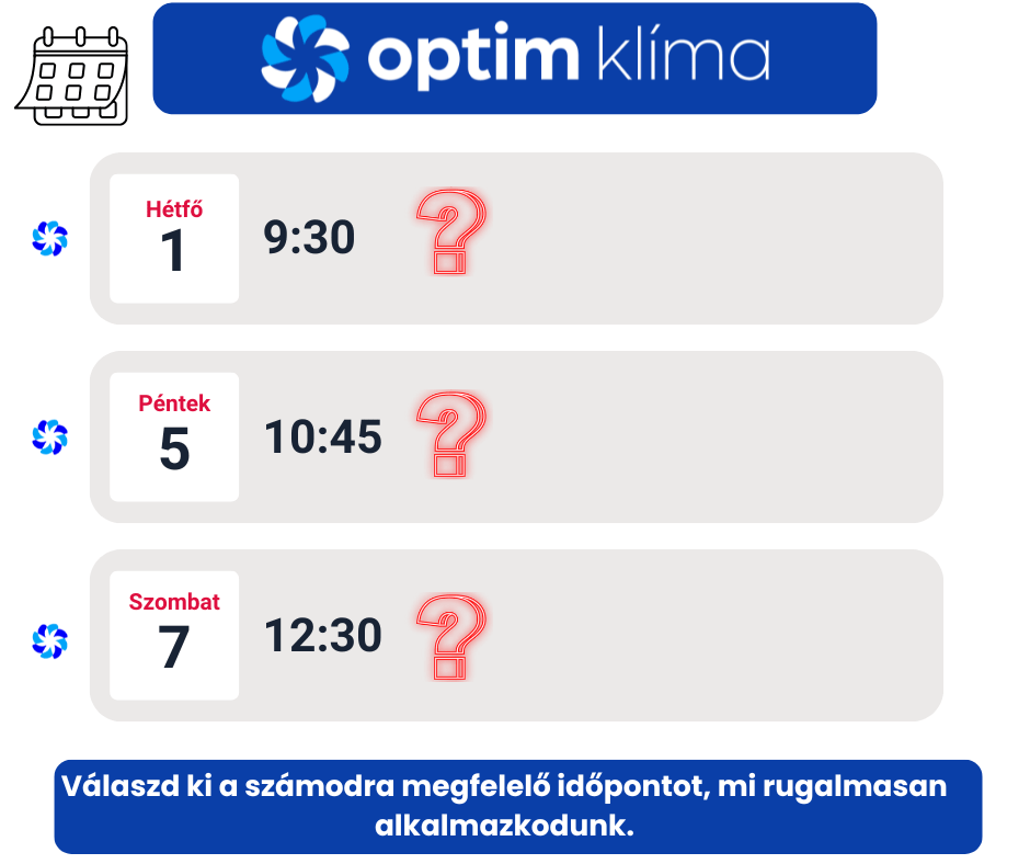 klíma telepítés, karbantartás és szerviz budapest és környéke